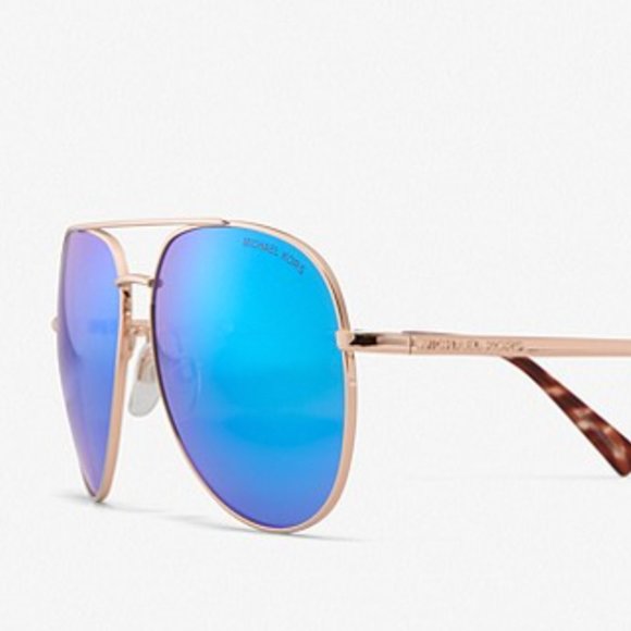 Michael Kors Blue Tint Aviators - Picture 1 of 2